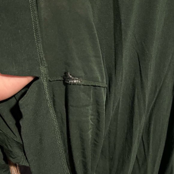 Women’s ZELLA Green Long Dolman Sleeve Relaxed Shirt Size 1X - Picture 5 of 5